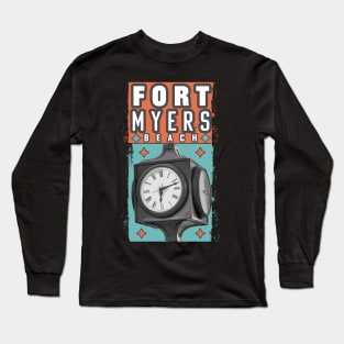 TIMES SQUARE CLOCK Long Sleeve T-Shirt